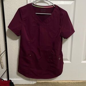 Women’s purple Scrubstar scrub top
